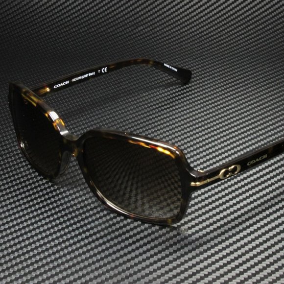 COACH Brown 56mm Sunglasses - Picture 1 of 3